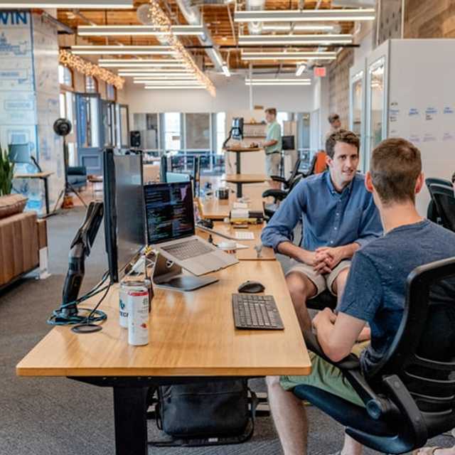 Stock office photo